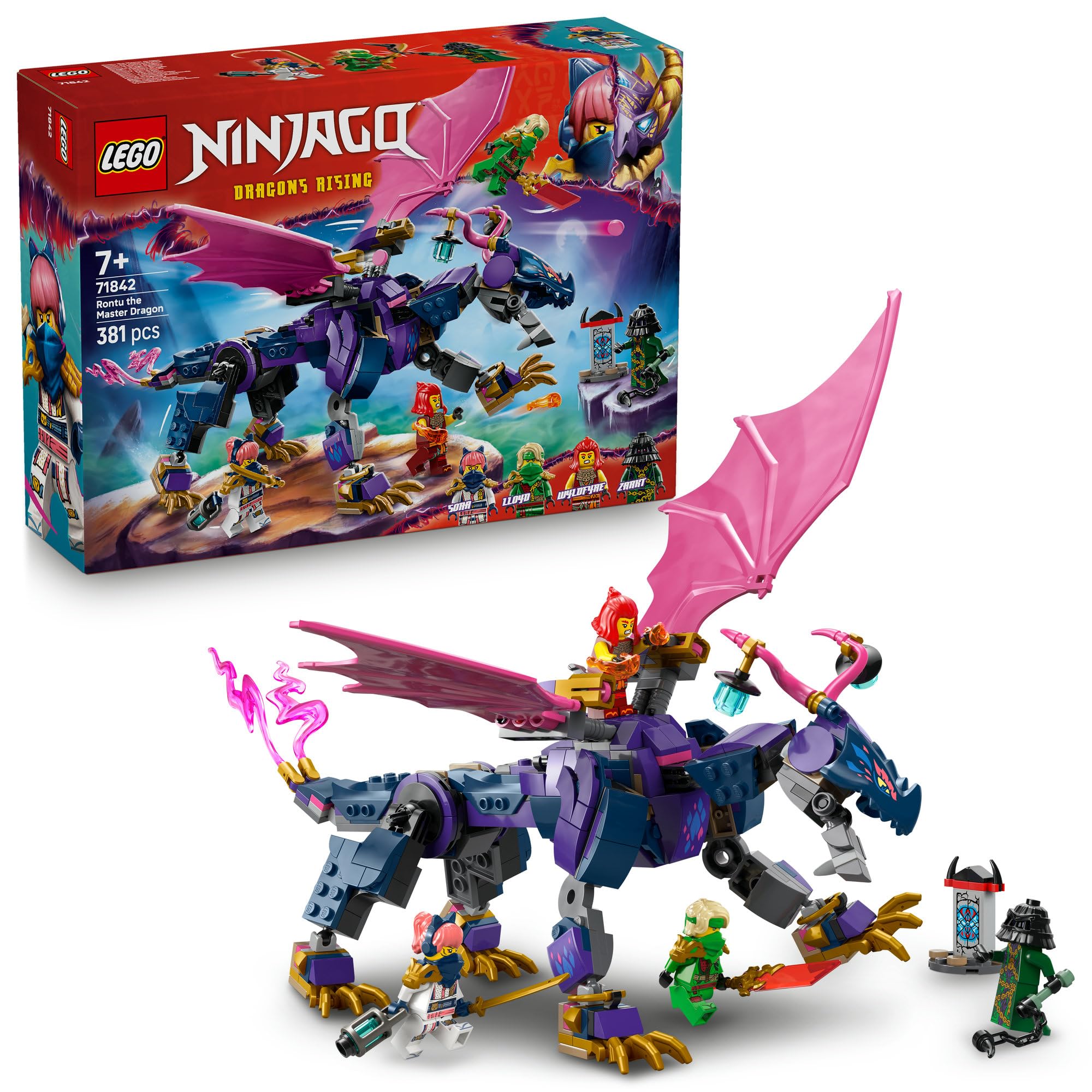 Lego Ninjago Master Dragon Ronzu Toy, Birthday Gift, Blocks, Boys